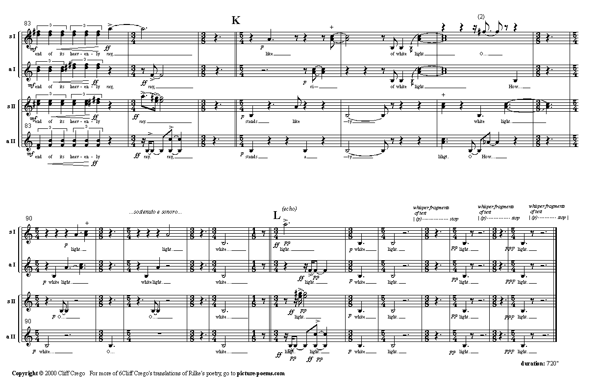 Page 7 of Lament for Double Choir