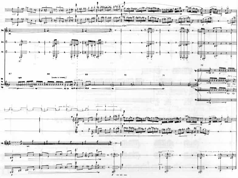 Page 6 of Pharos for Chamber Orchestra