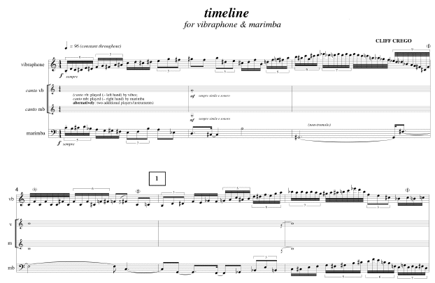 timeline page one