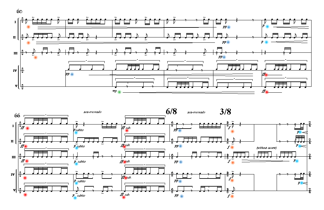 Page 6 STUDY NO. 1 | for 5  voices