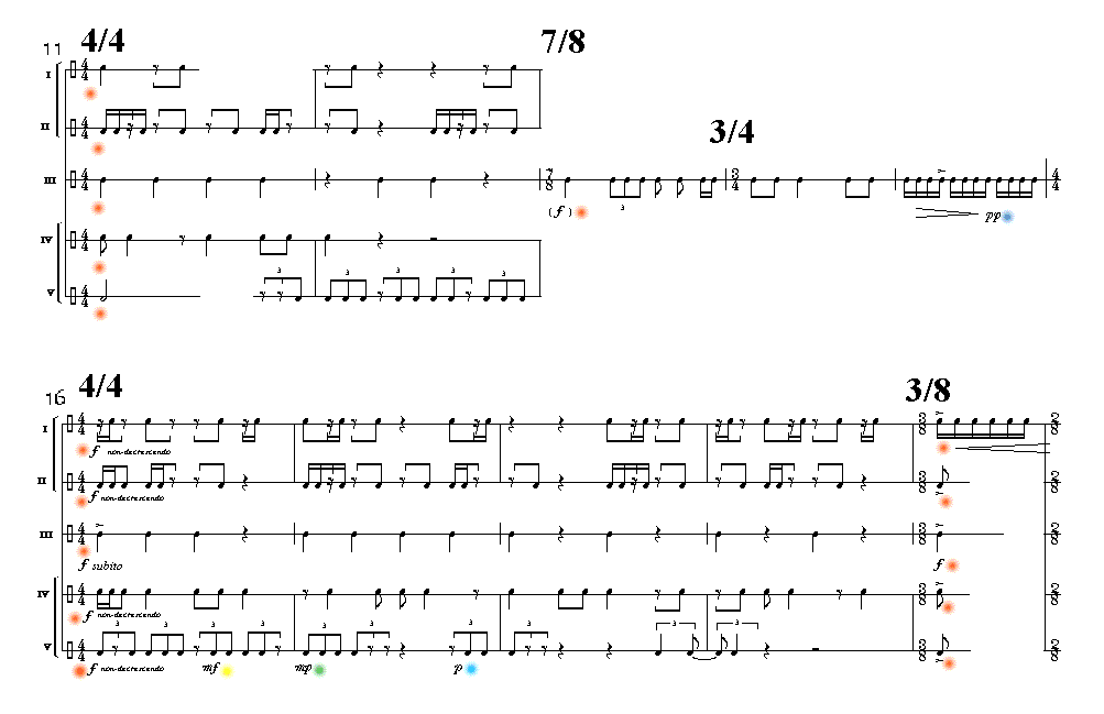 Page 1 STUDY NO. 2 | for 5  voices