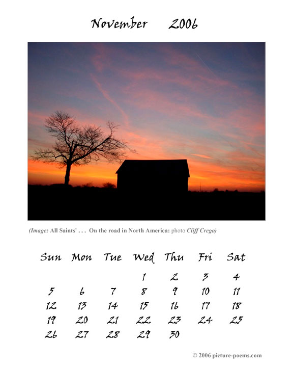 november all saints'