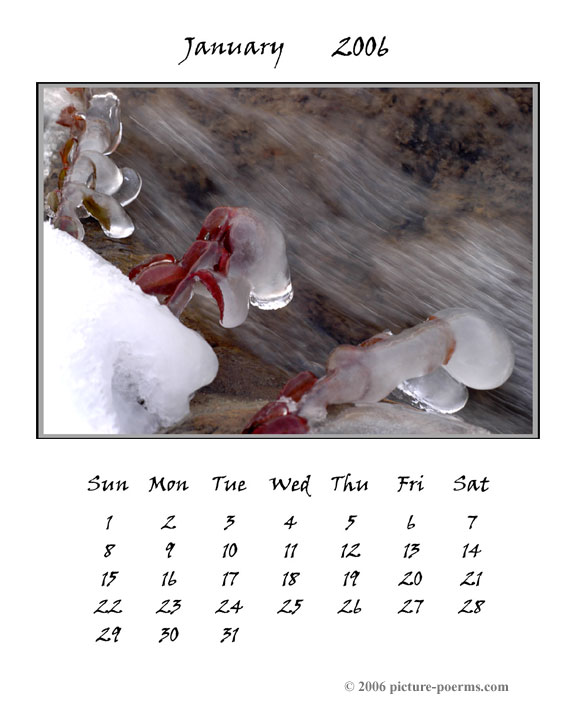 ice flow, january