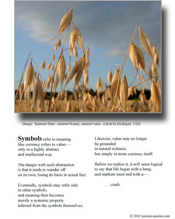 Picture/Poem Poster: OATS!
