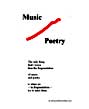 Poster: Music/Poetry