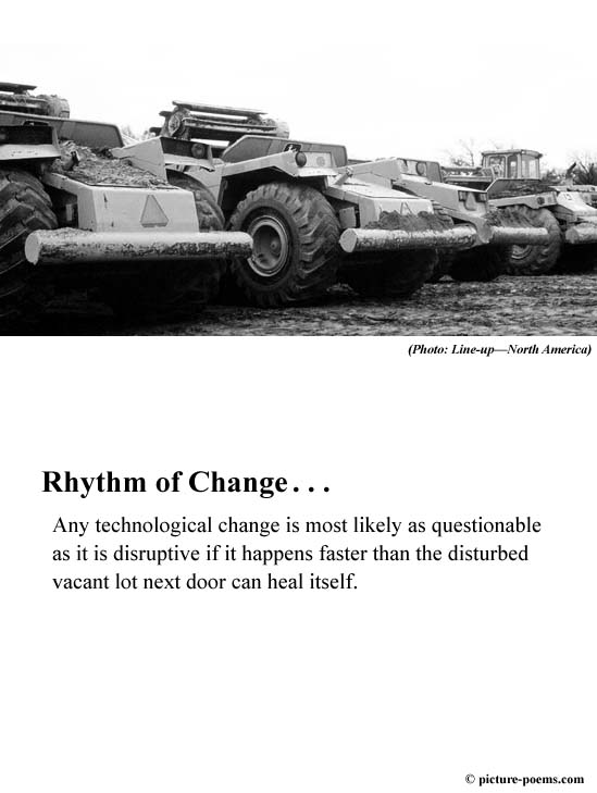 Picture/Poem Poster: Rhythm of Change