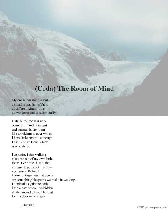 Picture/Poem Poster: Room of Mind