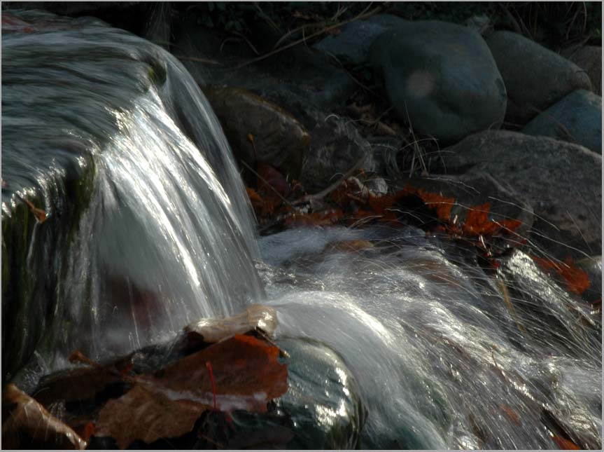 autumn waterfall