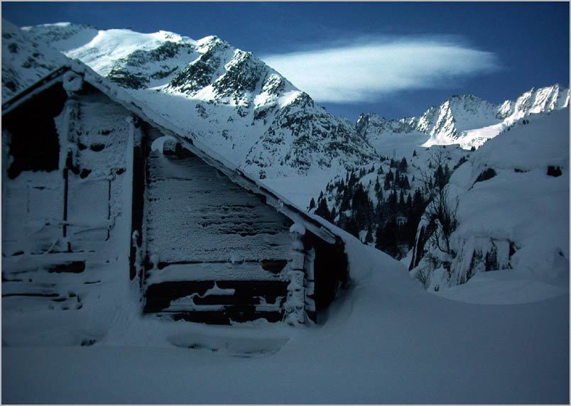deep winter | the alps