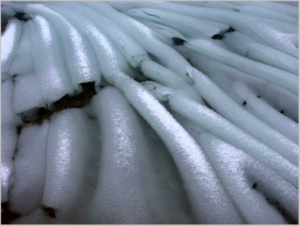 ice folds