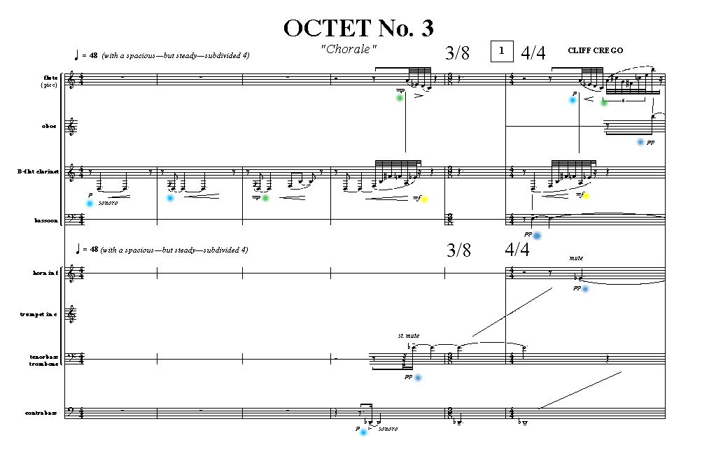 Page 1 OCTET No. 3 | chorale