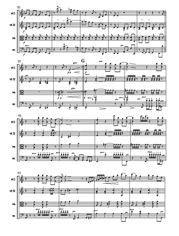 Page 4 of  MOV | for string quartet