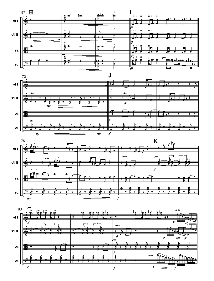 Page 5 of  MOV | for string quartet