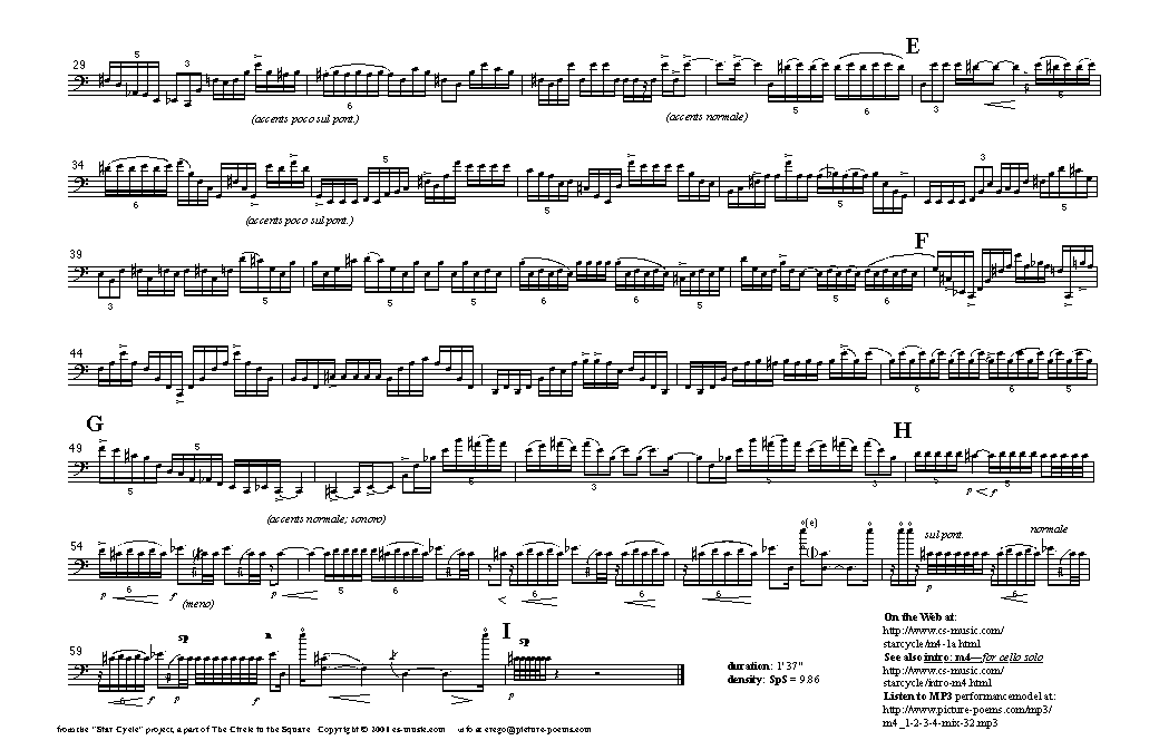 Page 2 of m4—for cello solo: frame 1
