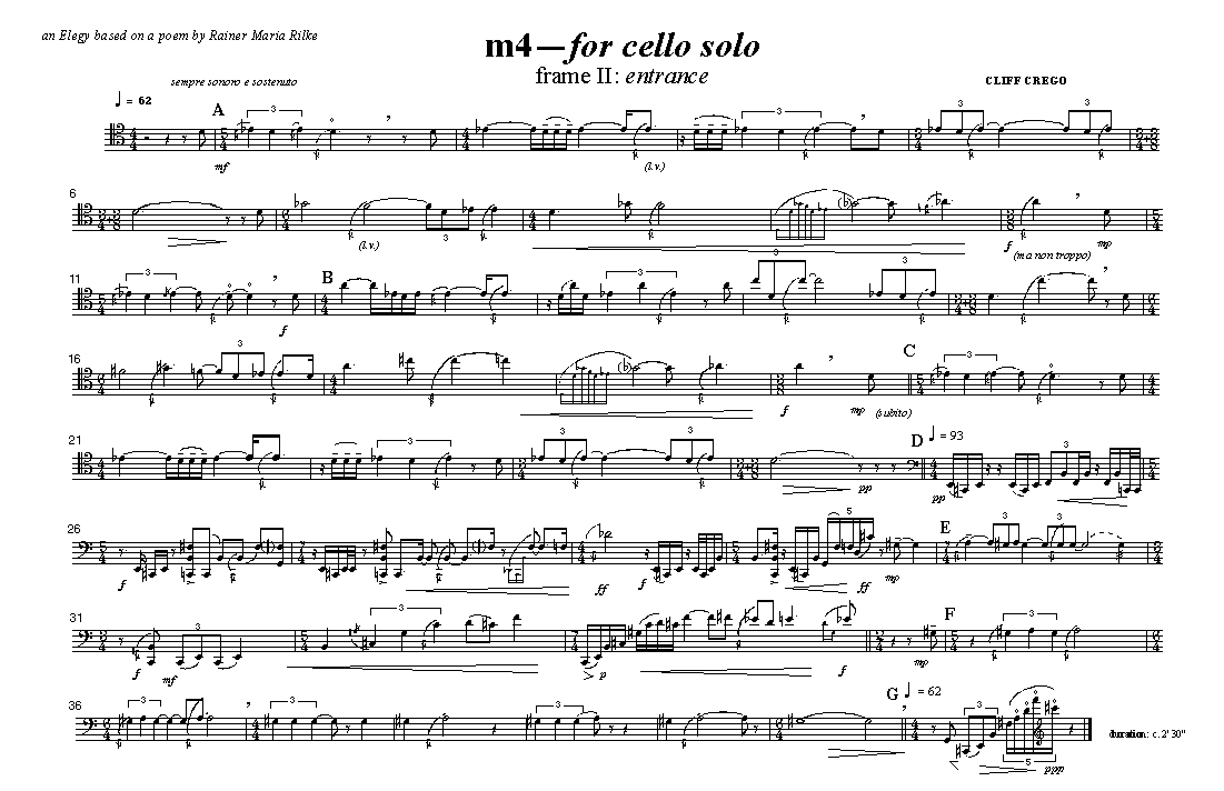 Page 1 of m4—for cello solo: frame 2