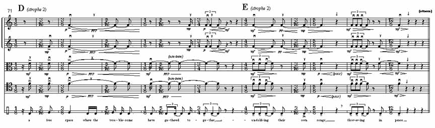 Page 4 of On the Wayside for Piano Quintet