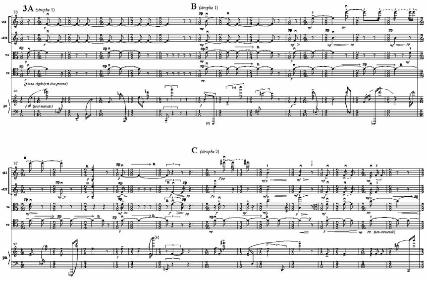 Page 5 of On the Wayside for Piano Quintet