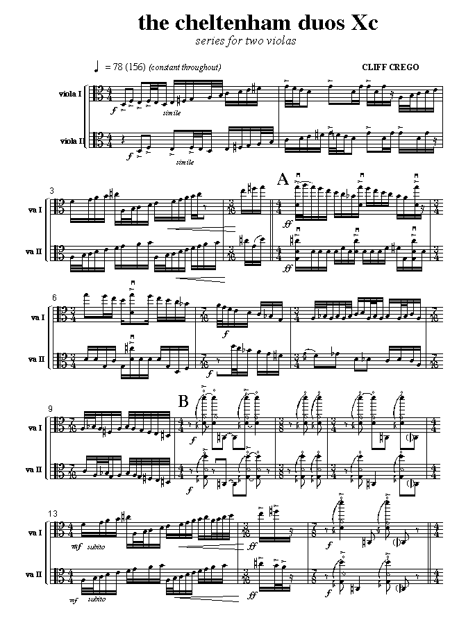 Page 1 of Cheltenham Duo Xc | two violas