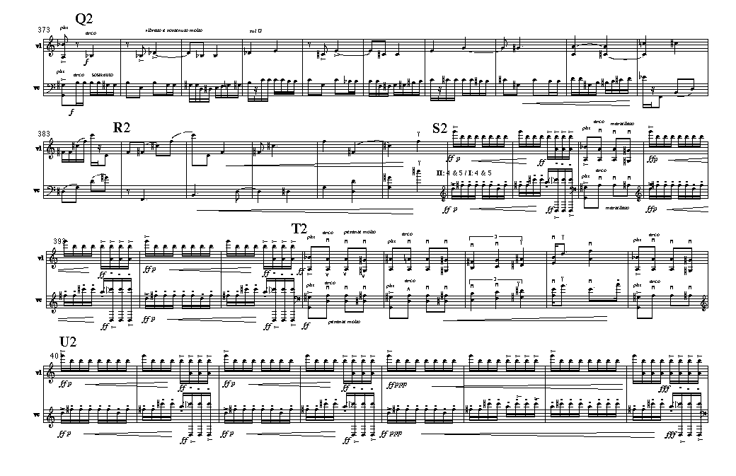 Page 11 BRECCIA | for violin & 'cello