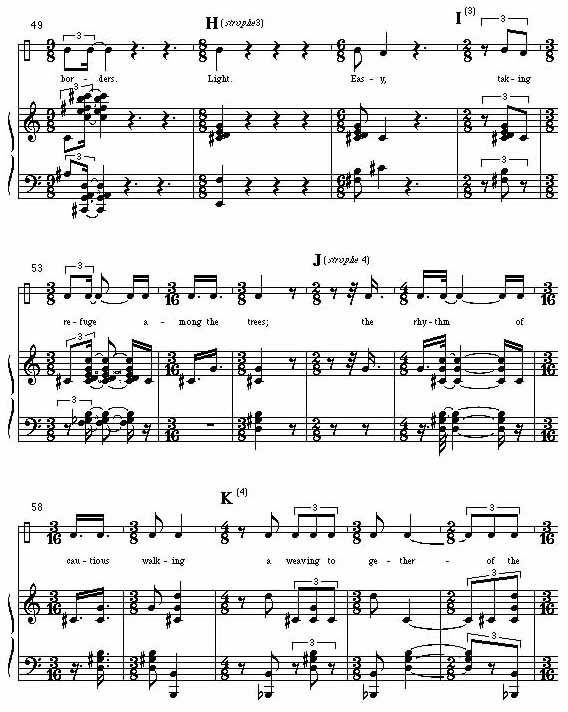 Page 4 of Wanderer: Piano Score