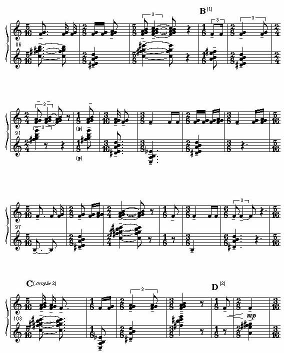 Page 5 of On the Wayside: Piano Score