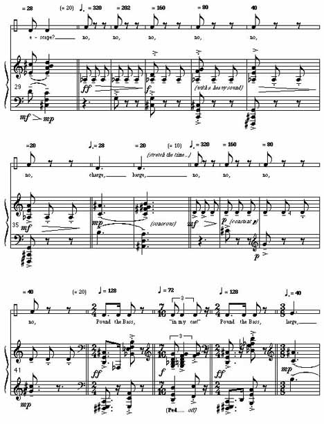 Page 3 of XTC: Piano Score