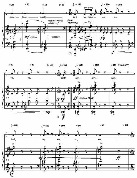 Page 4 of XTC: Piano Score